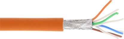 Attēls no InLine InLine 76899O 100m Cat6a S / FTP (S-STP) Orange Network Cable (76899O)