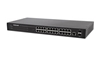 Изображение Intellinet 24-Port Network Switch, 24-Port (RJ45), Rackmount, Gigabit, 4 SFP, Ethernet Web-Smart, 10/100/1000 Mbit/ (Euro 2-pin plug)