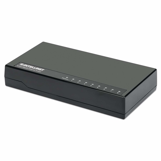 Изображение Intellinet 561754 network switch Gigabit Ethernet (10/100/1000) Black