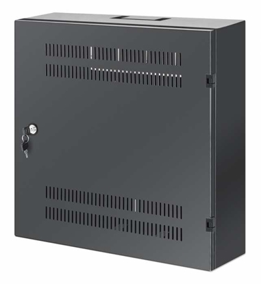 Picture of Intellinet 713689 rack cabinet 2U/4U Wall mounted rack Black