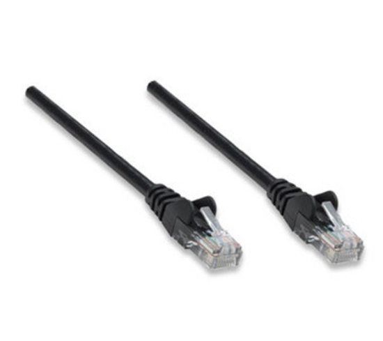 Picture of Intellinet Cat6 UTP 10.0m 5 Pack networking cable Black 10 m U/UTP (UTP)