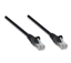 Picture of Intellinet Cat6 UTP 10.0m 5 Pack networking cable Black 10 m U/UTP (UTP)