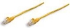 Изображение Intellinet Network Patch Cable, Cat5e, 10m, Yellow, CCA, U/UTP, PVC, RJ45, Gold Plated Contacts, Snagless, Booted, Lifetime Warranty, Polybag