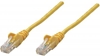 Picture of Intellinet Network Patch Cable, Cat6, 1.5m, Yellow, Copper, S/FTP, LSOH / LSZH, PVC, RJ45, Gold Plated Contacts, Snagless, Booted, Lifetime Warranty, Polybag