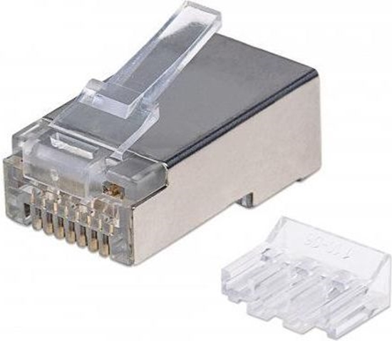 Изображение Intellinet Network Solutions Wtyk RJ45, Cat6A, STP, 3-Punkt, 90 sztuk (790680)