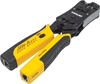 Picture of Intellinet Universal Modular Plug Crimping Tool and Cable Tester, 2-in-1 Crimper and Cable Tester: Cuts, Strips, Terminates and Tests, RJ45/RJ11/RJ12/RJ22