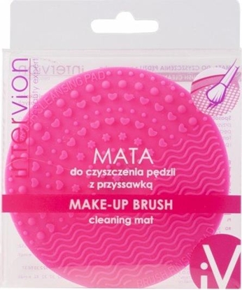 Attēls no Inter Vion INTER-VION_Make-Up Brush Cleaning Mat mata do czyszczenia pędzli z przyssawką