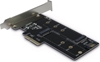 Picture of Inter-Tech Adapter PCIe - M.2 PCIe + M2 Sata (88885375)