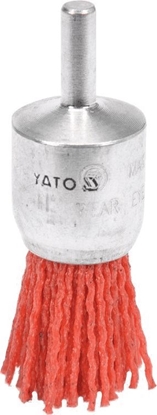 Picture of Yato szczotka doczołowa z trzpieniem 25mm NYLON (YT-47780)