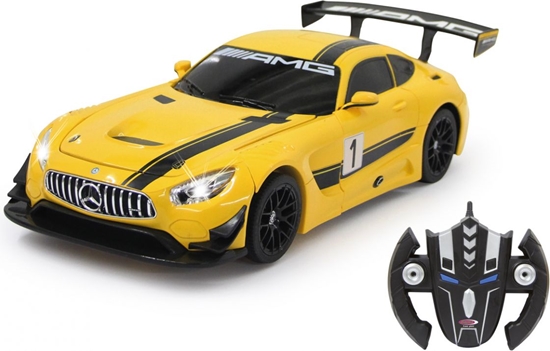 Picture of Jamara Mercedes AMG GT3, transformers, 1:14, 2,4GHz, żółty (410029)