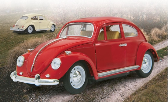 Picture of Jamara VW Beatle 1:18, 27MHz, czerwony (405110)