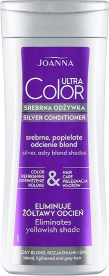 Picture of Joanna Joanna Ultra Color srebrna odżywka do włosów srebrne popielate odcienie blond 200g