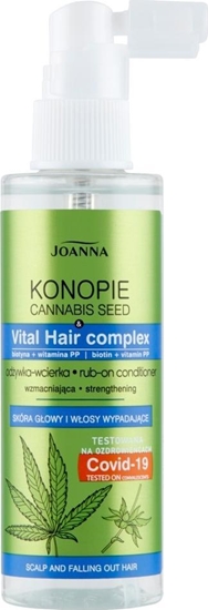 Picture of Joanna JOANNA_Konopie Cannabis Seed wzmacnaiająca odżywka-wcierka do włosów wypadających 100ml