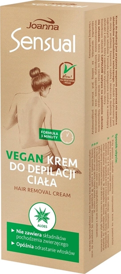 Picture of Joanna Sensual krem do depilacji ciała vegan aloes 100g