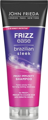 Attēls no John Frieda JOHN FRIEDA_Frizz-Ease Brazilian Sleek Frizz Immunity Shampoo szampon do włosów 250ml