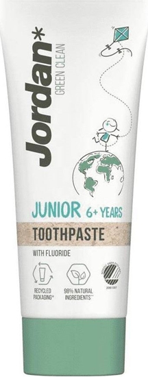 Изображение Jordan  Jordan Green Clean Junior Toothpaste pasta do zębów dla dzieci 6+ 50ml