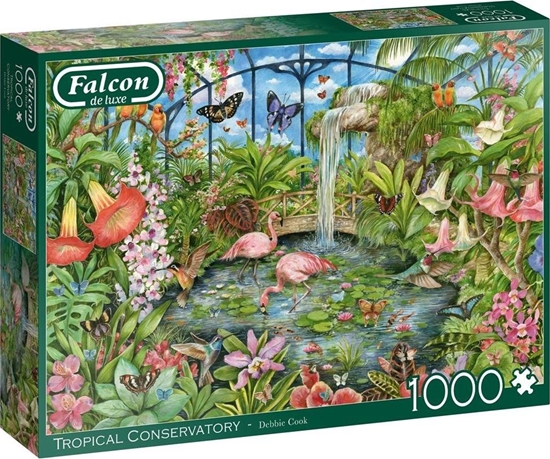 Изображение Jumbo Puzzle 1000 Falcon Tropikalna oranżeria G3