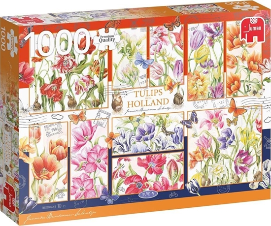 Изображение Jumbo Puzzle 1000 PC Salentijn Tulipany z Niderlandów G3