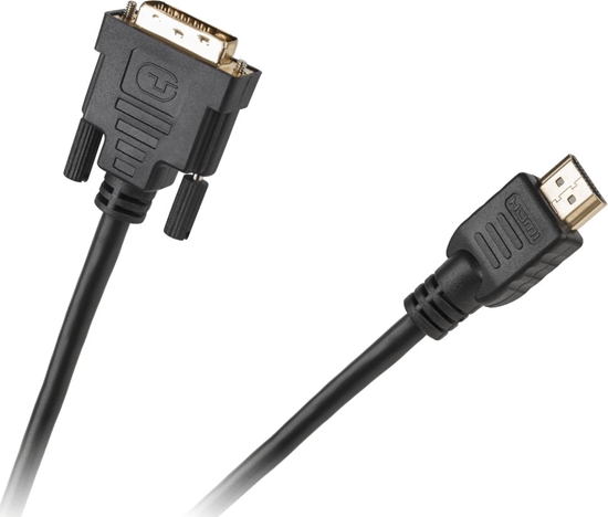 Изображение Kabel Cabletech HDMI - DVI-D 1.8m czarny (KPO3701-1.8)