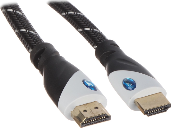 Изображение Kabel HDMI - HDMI 20m srebrny (HDMI-20-PP)