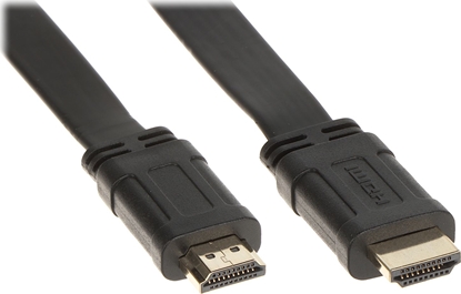 Picture of Kabel HDMI - HDMI 7m czarny (HDMI-7.0-FL)