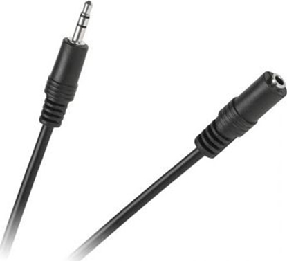 Изображение Kabel Libox Jack 3.5mm - Jack 3.5mm 1.5m czarny (LB0120)