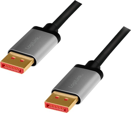 Picture of Kabel DisplayPort 8K/60 Hz,DP/M do DP/M aluminiowy 2m 