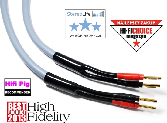 Изображение Kabel Melodika Banan x2 - Banan x2 4m szary