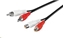 Изображение Kabel PremiumCord RCA (Cinch) x2 - RCA (Cinch) x2 10m czarny (kjackcmf2-10)