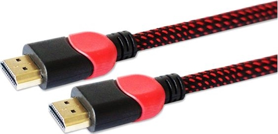 Picture of Kabel Savio HDMI - HDMI 3m czerwony (GCL-04)