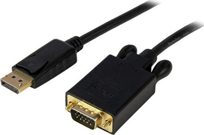 Изображение Kabel StarTech DisplayPort - D-Sub (VGA) 4.5m czarny (DP2VGAMM15B)