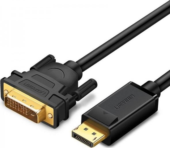 Picture of Kabel Ugreen DisplayPort - DVI-D 2m czarny (UGR338BLK)