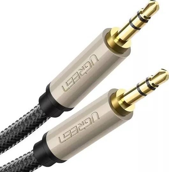 Изображение Kabel Ugreen Jack 3.5mm - Jack 3.5mm 1m szary (UGR653GRY)