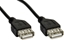 Attēls no Kabel USB Akyga USB-A - USB-A 1.8 m Czarny (AK-USB-06)