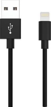 Изображение Kabel USB Ansmann USB-A - Lightning 1.2 m Czarny (456360)