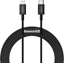 Picture of Kabel USB Baseus USB-C - Lightning 2 m Czarny (BSU2663BLK)