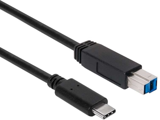 Picture of Kabel USB Club 3D USB-C - USB-B 1 m Czarny (CAC-1524)