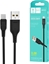 Attēls no Kabel USB Denmen USB-A - microUSB 1 m Czarny (29348)