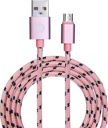 Picture of Kabel USB Garbot USB-A - microUSB 1 m Różowy (JAB-6824159)