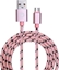 Picture of Kabel USB Garbot USB-A - microUSB 1 m Różowy (JAB-6824159)