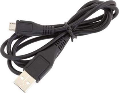 Изображение Kabel USB Hertz USB-A - microUSB 1 m Czarny (V31AC-KK21)