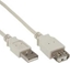 Picture of Kabel USB InLine USB-A - USB-A 0.5 m Biały (34650X)