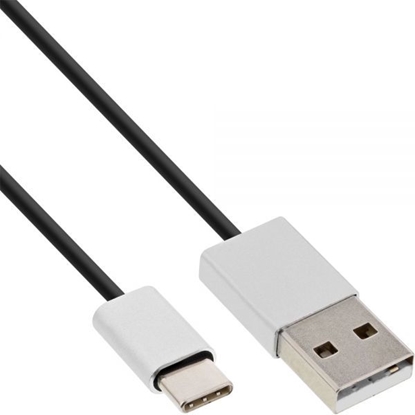 Attēls no Kabel USB InLine USB-A - 1 m Czarny (35831)