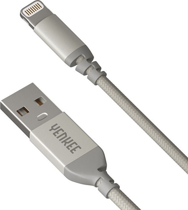 Picture of Kabel USB Yenkee USB-A - Lightning 2 m Srebrny (30016082)