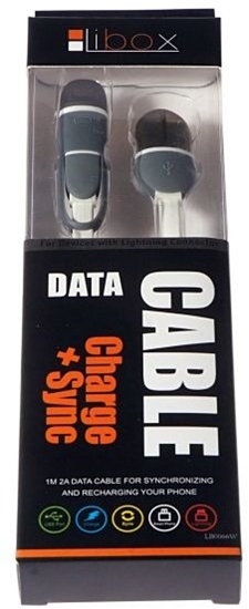 Picture of Kabel USB Libox USB-A - microUSB 1 m Biały (LB0066W)