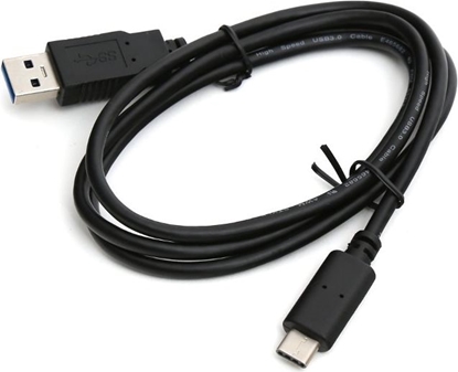 Изображение Kabel USB Omega USB-A - USB-C 1 m Czarny (OUAC31)