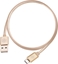 Изображение Kabel USB SilverStone USB-A - USB-C 1 m Złoty (52029)