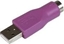 Picture of Adapter USB StarTech USB - PS/2 Fioletowy  (GC46MFKEY)