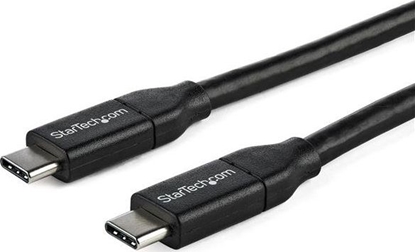 Picture of Kabel USB StarTech USB-C - USB-C 1 m Czarny (USB2C5C1M)