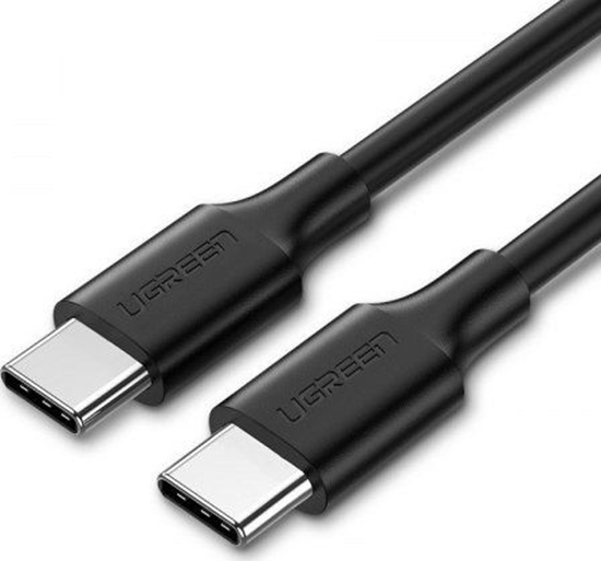 Изображение UGREEN USB 2.0 Type C to Type C Cable 0.5m Black